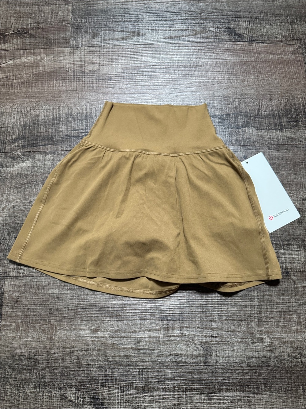 lululemon Align High Rise skirt NWT in Camel Brown